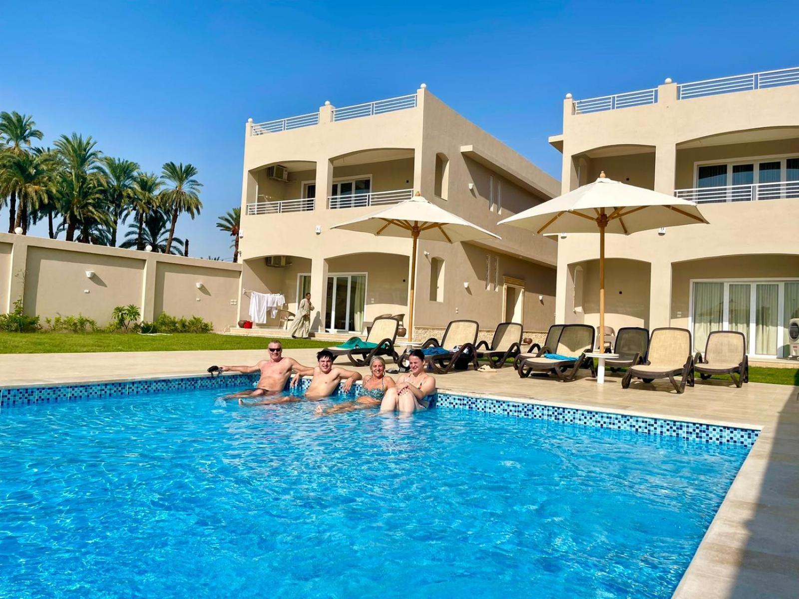 Royal Nile Villas - Pool View Apartment 2 Λούξορ Εξωτερικό φωτογραφία