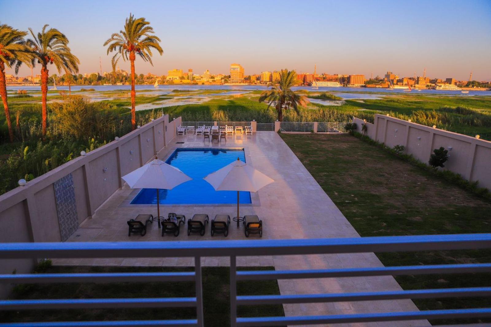 Royal Nile Villas - Pool View Apartment 2 Λούξορ Εξωτερικό φωτογραφία